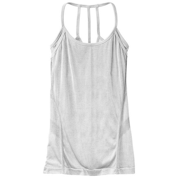 Athleta Tops - Athleta Crush Silver Metallic Support Tank Athleta Tops - Athleta Crush Silver Metallic Support Tank